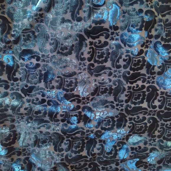 NWOT Blue Velvet High Neck Sleeveless Dress - Picture 5 of 7